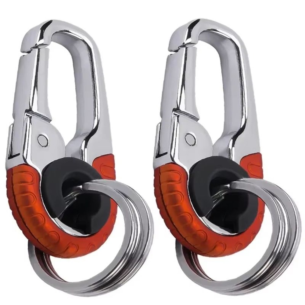 TitanLink Stainless Steel Keychain Buckle With Carabiner Hook 6