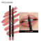 VelvetStay Waterproof Matte Lipliner Pencil 12 LongLasting Shades 2