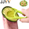 JJYY 3in1 Avocado Slicer Peeler Corer Cutter Pulp Separator Kitchen Tool 0