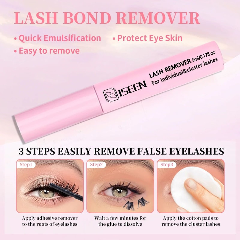 ISEEN DIY Lash Bond And Seal 10ml Super Hold Glue For Lash Clusters 3