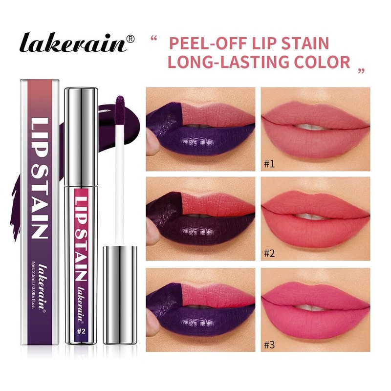 Peel Reveal LongWear Waterproof Pink Lip Stain 2