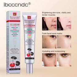 45 ml color correcting cc cream with centella asiatica – natural concealer & whitening liquid foundation