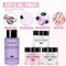 40ml Crystal Liquid 45ml Acrylic Powder Nail Kit Beginner Acrylic Nail Set Pink White Transparent 3