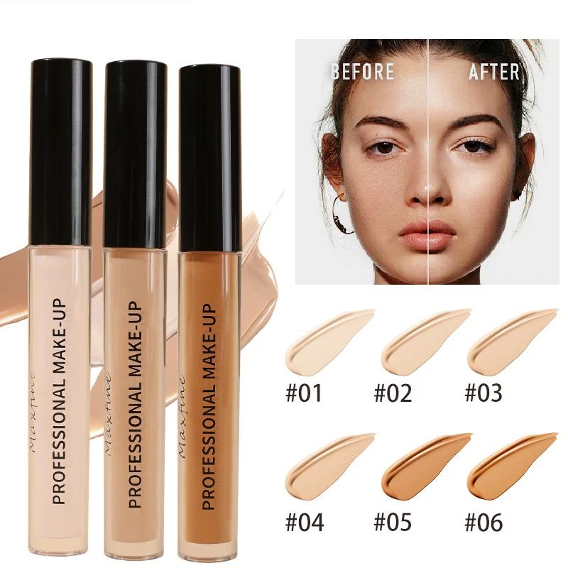 Matte HighCoverage Liquid Concealer Waterproof LongLasting Face Makeup 0