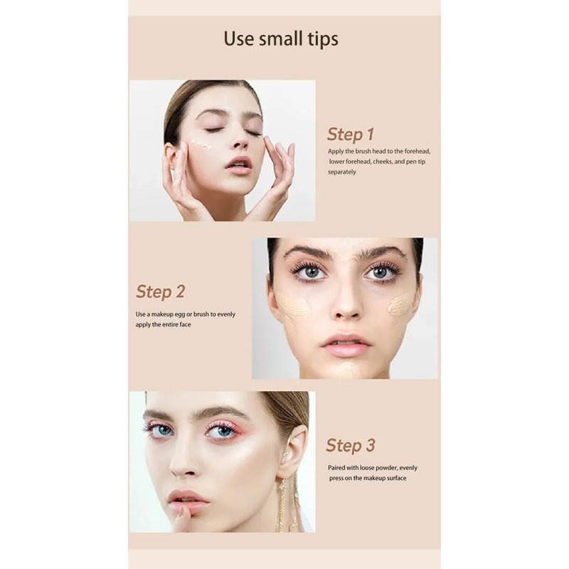 Matte HighCoverage Liquid Concealer Waterproof LongLasting Face Makeup 6