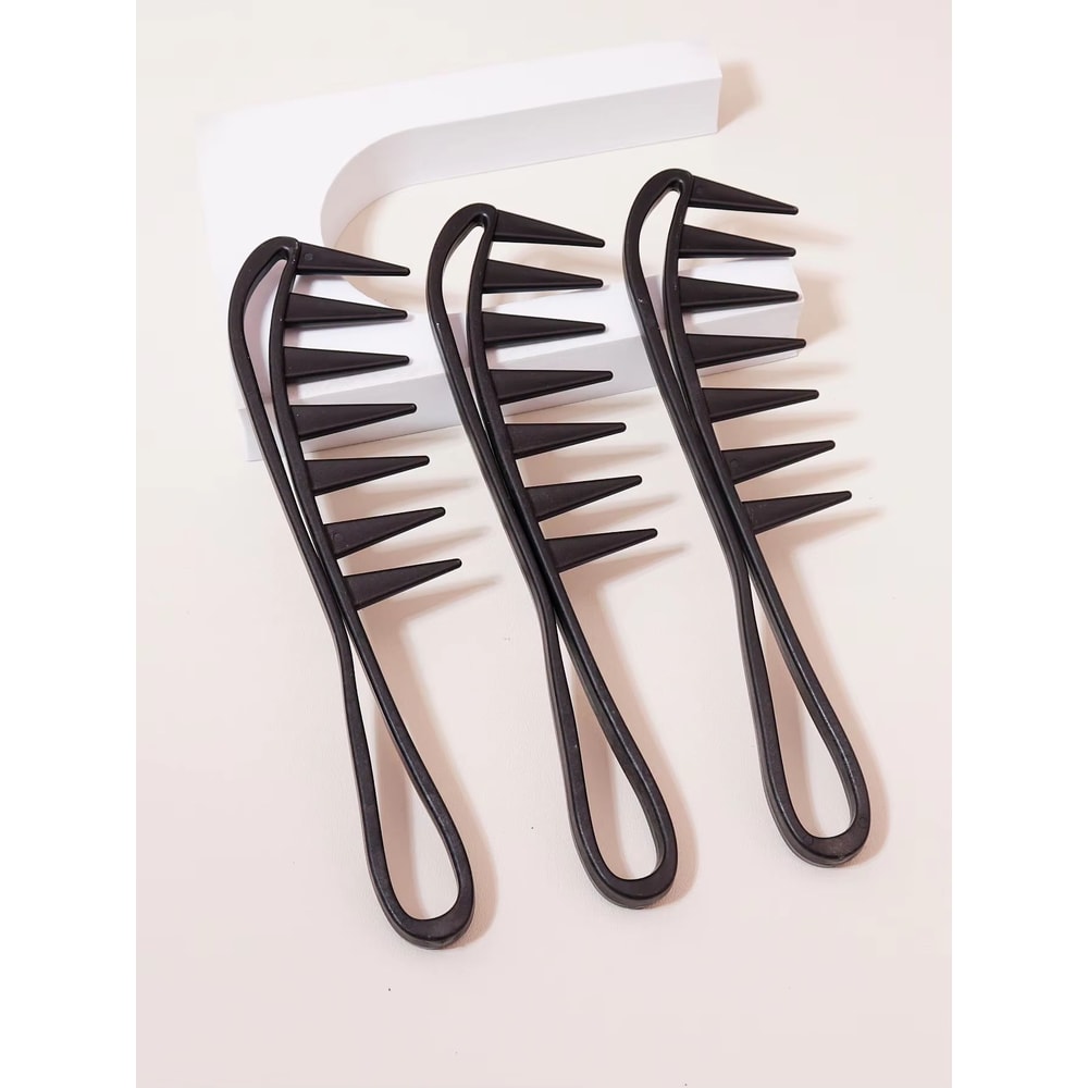 ProWide Large WideTooth Hair Comb For Wet Dry Hair Detangling 0