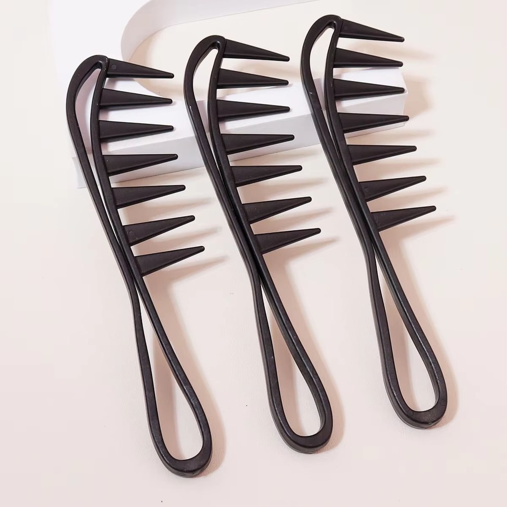 ProWide Large WideTooth Hair Comb For Wet Dry Hair Detangling 6