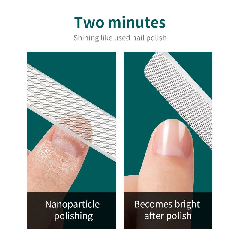 MR GREEN Nano Glass Nail File Professional Polishing Manicure Tool Washable Nail Shiner 1