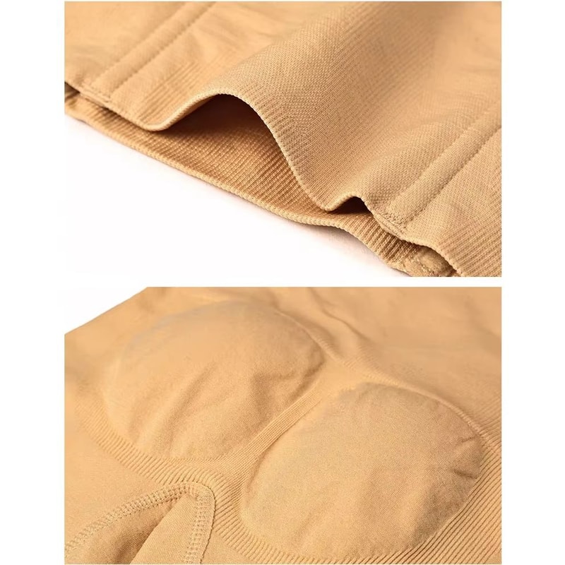 YBFDO Womens High Waist Shaping Shorts 4