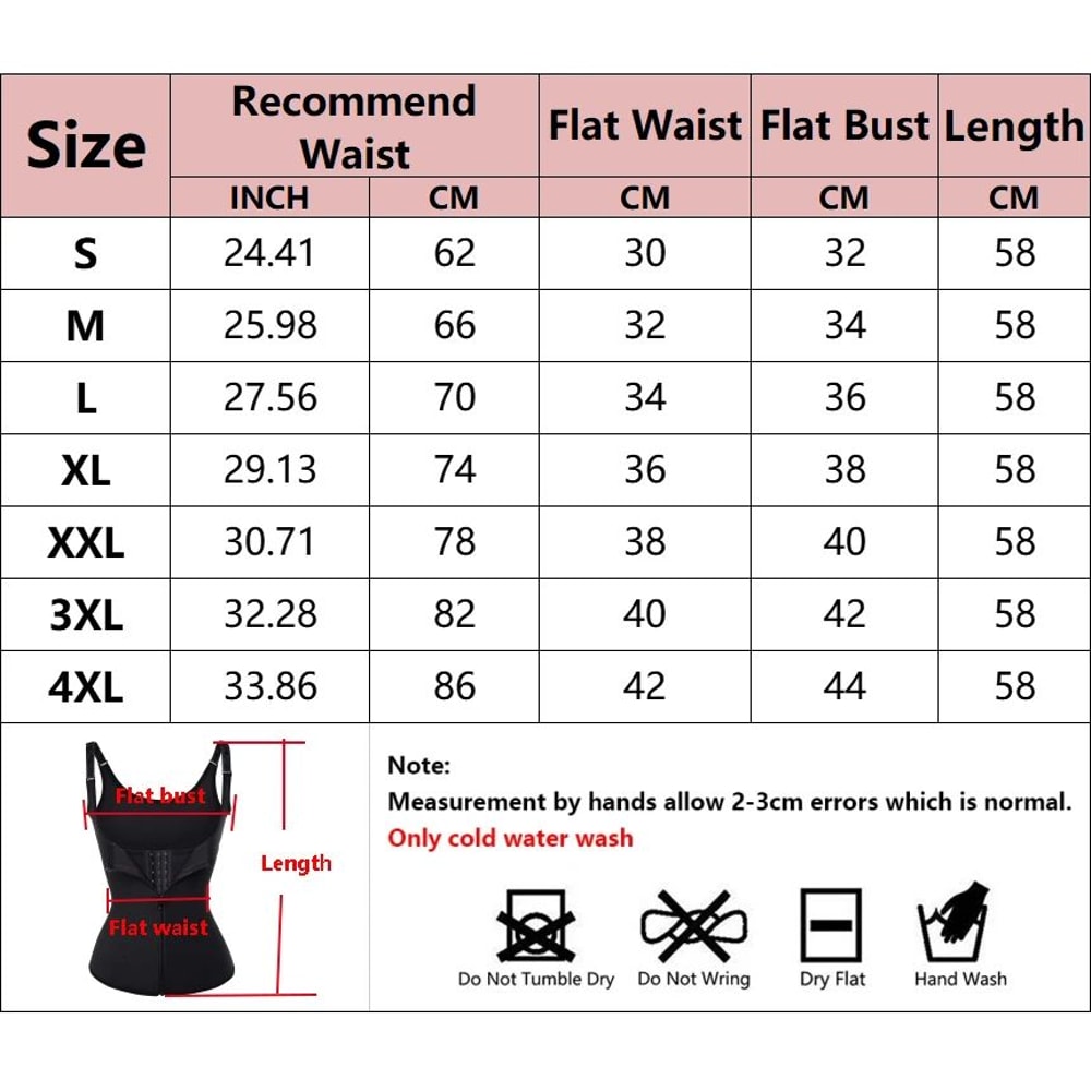 SweatPro Sauna Waist Trainer Vest Body Shaper 3