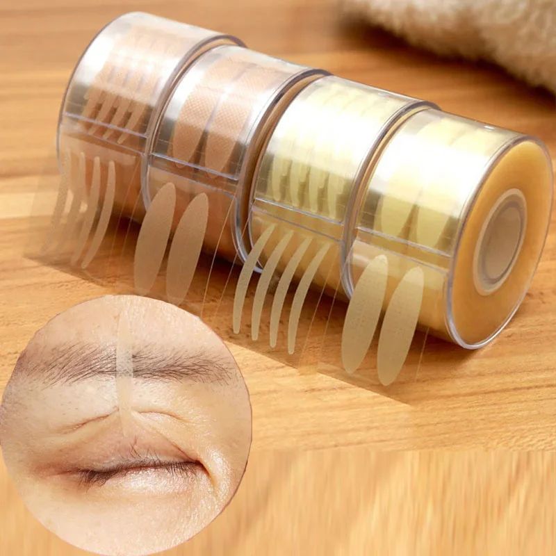Invisible Lace Double Eyelid Tape Strips 600PCS For Natural Lift 0