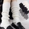 Y2K Womens Wool Knitted Leg Warmers Japanese Lolita Long Socks Boot Cuffs Autumn Winter Foot And Ar 0