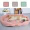 Pet Sofa Sleeping Bed Large Dog Bed House For Cats Big Space Winter Warm Dog Cushion 0