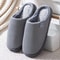 Womens Mens Casual Thick Soft Bottom Home Plush Slippers AntiSlip Thermal Indoor Winter Flats 6
