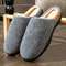 Designer Fuzzy Slippers For Men Memory Foam Warm Soft Cushion NonSlip Home Shoes 8