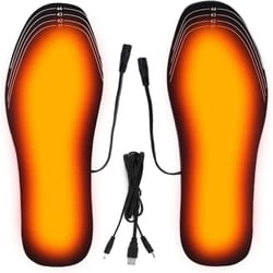 usb heated shoe insoles electric foot warming pad feet warmer heating insole winter outdoor sports warm insoles