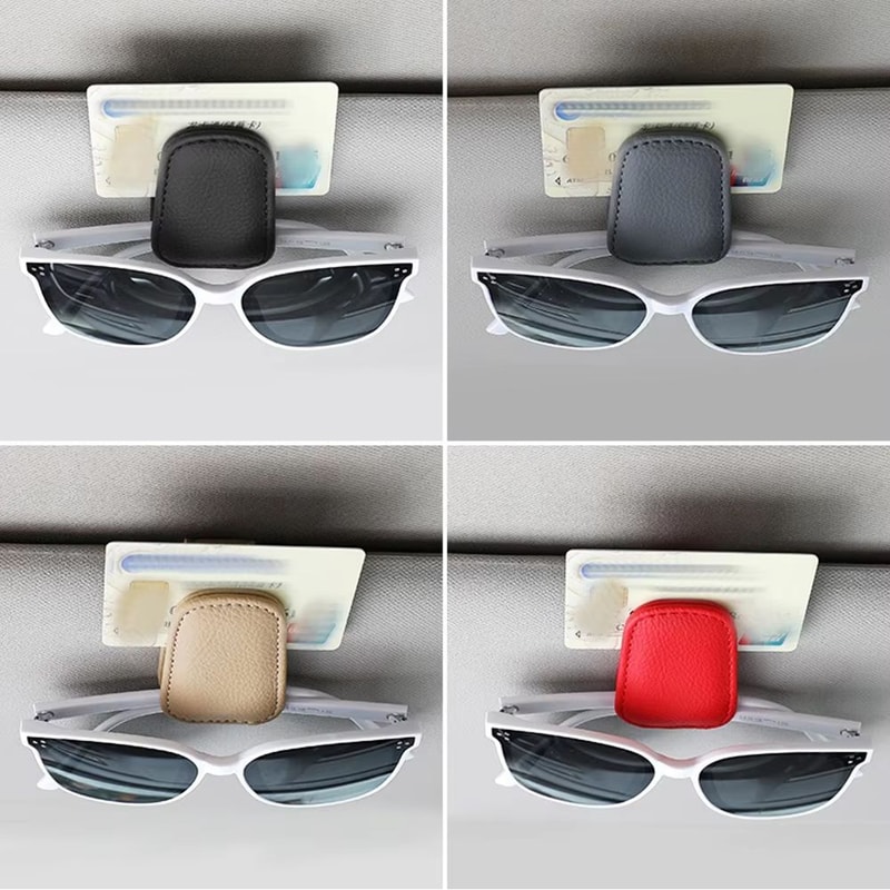 AutoGrip Universal Car Sunglasses Accessory Organizer Visor Clip Holder For Cards Tickets Pens G 1