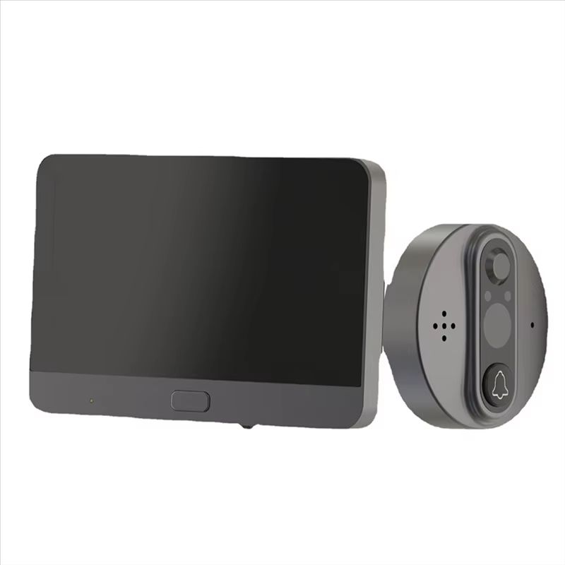 ABDH 3MP Smart WiFi Doorbell Eye Peephole Camera TuyaSmart Life Security Viewer 1