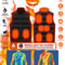 Unisex Heated Vest Winter 9Area Heating StandUp Collar Outdoor Sports Jacket Vest Power Bank Not In 2