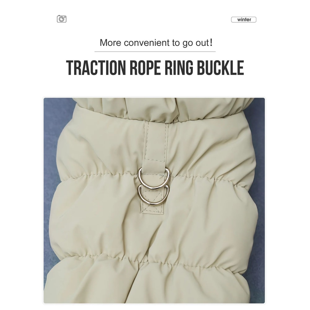 CozyShield 3 Layer Dog Jacket For Small And Medium Dogs 4