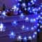 WinterGlow LED Christmas Snowflake String Light Indoor Outdoor Hanging Decorative Fairy Lights 2