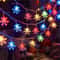 WinterGlow LED Christmas Snowflake String Light Indoor Outdoor Hanging Decorative Fairy Lights 7