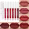 Waterproof Velvet Matte Liquid Lipstick Long Lasting Moisturizing Lip Glaze 0
