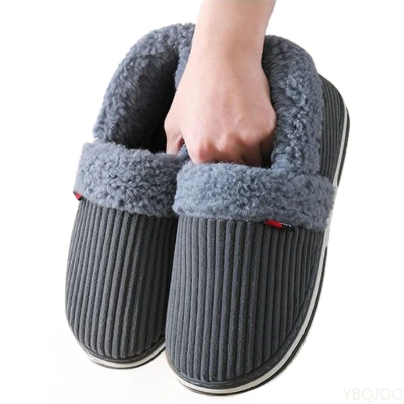 Plush Winter Indoor Slippers For Men And Women With Bag Heel And NonSlip Sole 5
