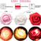 Battery Operated Rose Flower String Lights 984ft 20 LEDs Romantic Artificial Rose Garland 3
