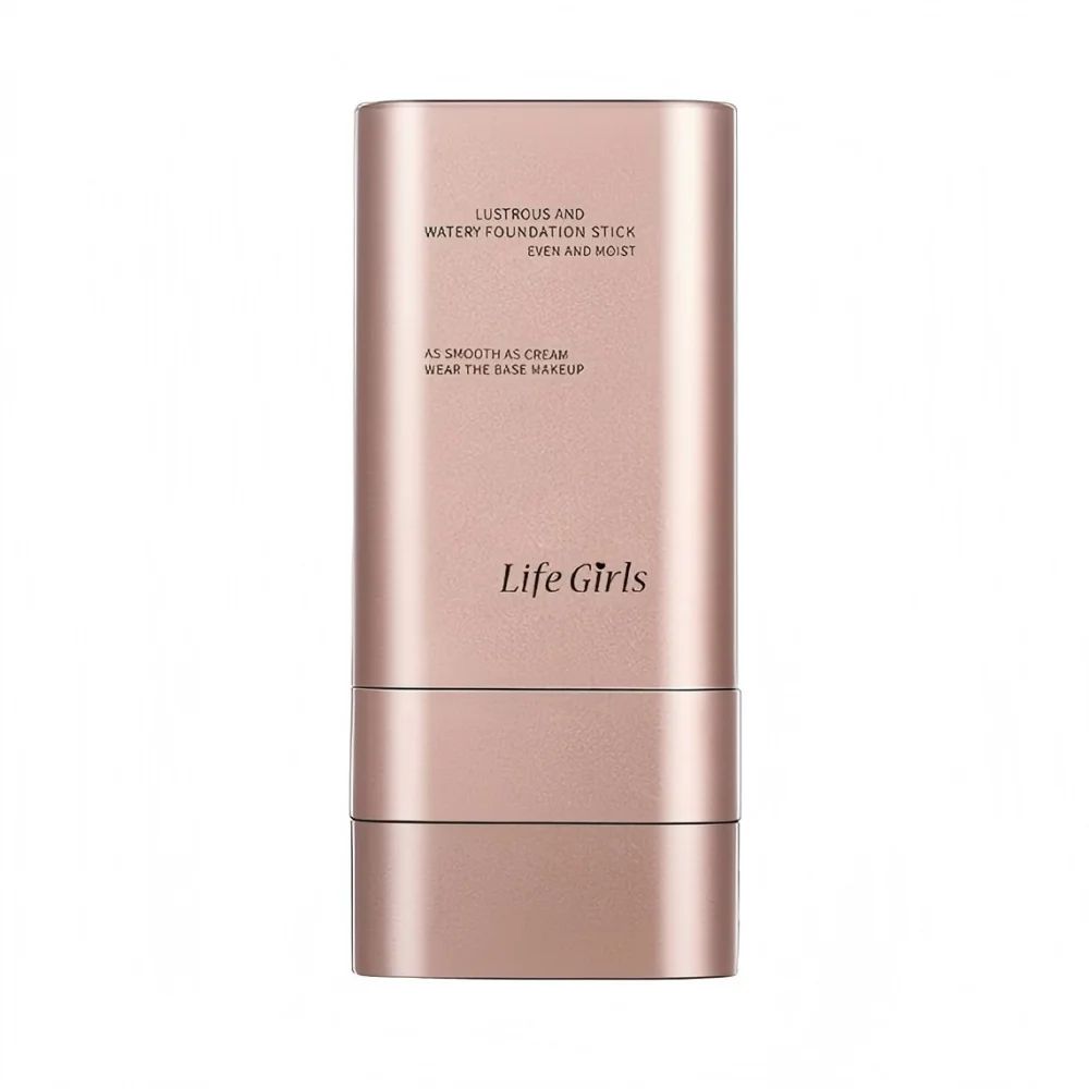 Life Girls Double Ended Foundation Stick With Brush Cream Concealer Coverage Natural Long Wear Fini 5
