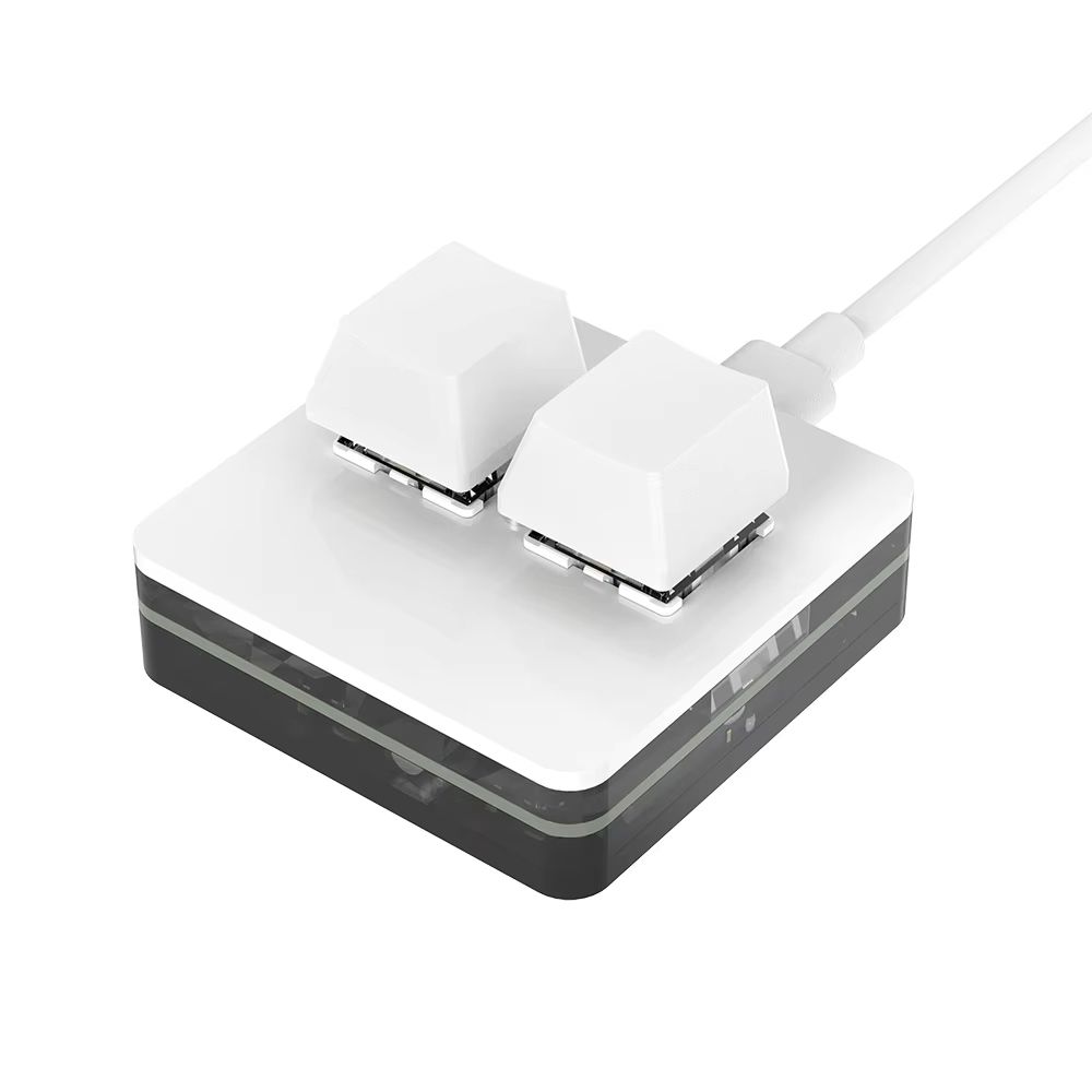 RGB 3 Key Programmable Macropad With Knob Hot Swap Macro Keypad For Photoshop And Multimedia 9