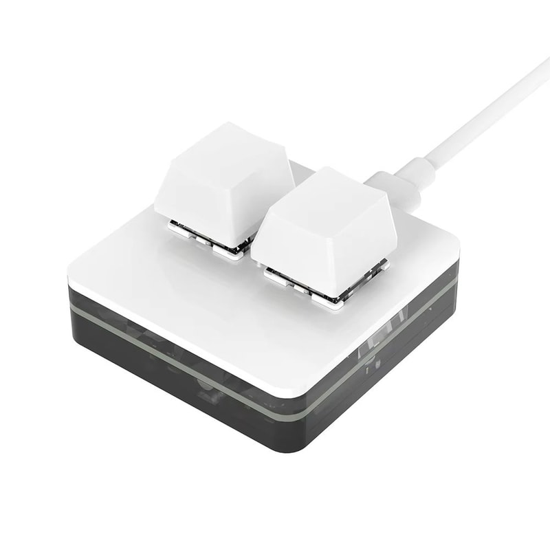 RGB 3 Key Programmable Macropad With Knob Hot Swap Macro Keypad For Photoshop And Multimedia 9