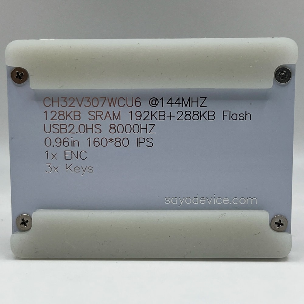 O3C SayoDevice Rapid Trigger Hall Effect OSU Keypad 3 Key Magnetic Switch Macro Pad With Knob And S 3