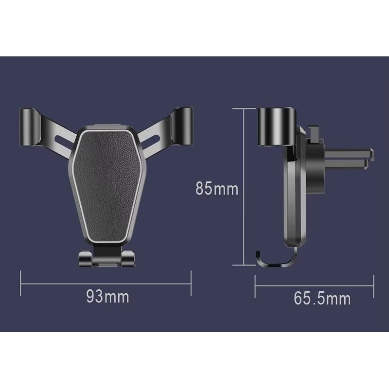 Universal Car Phone Holder With Hook Clip 360 Degree Rotating Dashboard Phone Mount For GPS And All 4