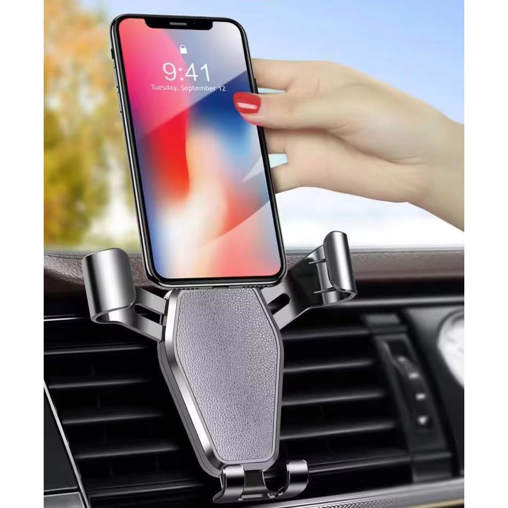 Universal Car Phone Holder With Hook Clip 360 Degree Rotating Dashboard Phone Mount For GPS And All 5