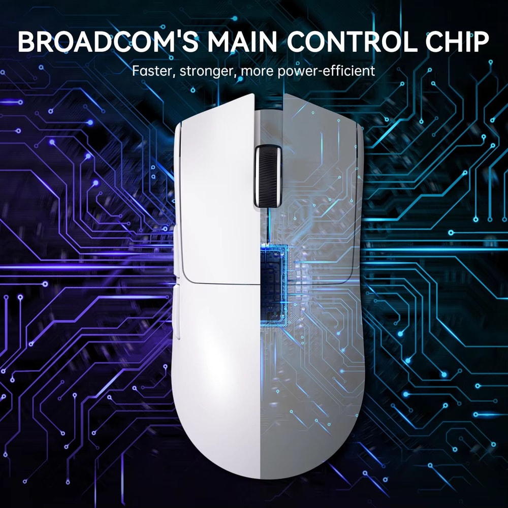 ATTACK SHARK X11 Tri Mode Wireless Gaming Mouse With Magnetic Charging Dock 22K DPI PAW3311 Sensor 3