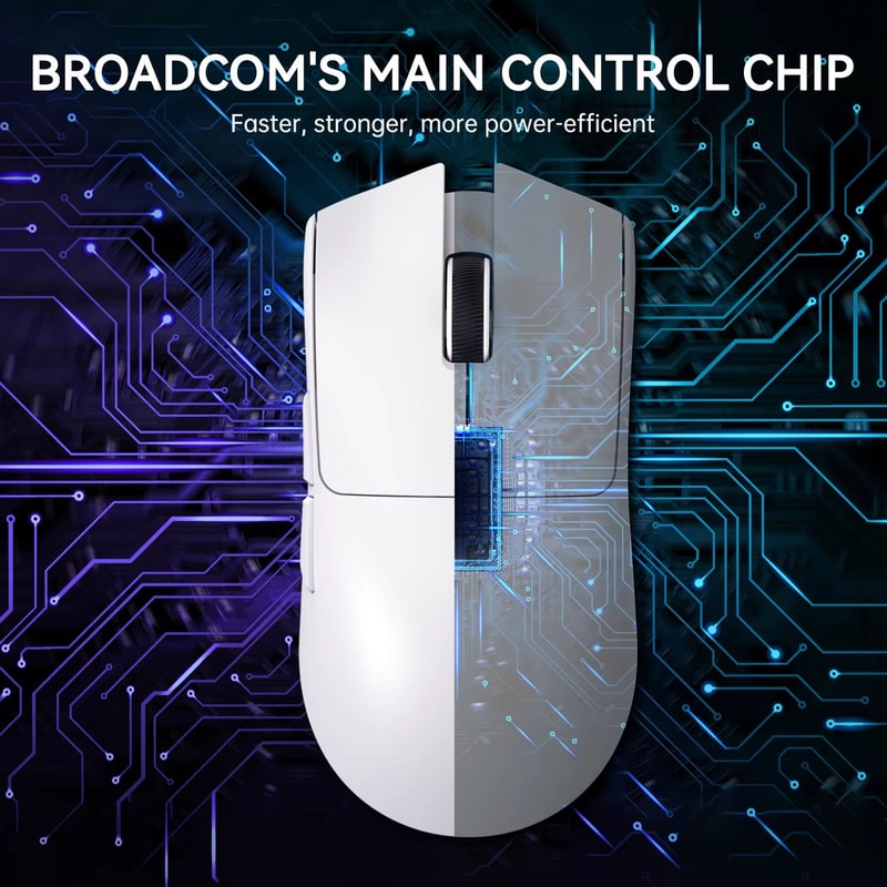 ATTACK SHARK X11 Tri Mode Wireless Gaming Mouse With Magnetic Charging Dock 22K DPI PAW3311 Sensor 3