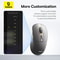 Baseus Rechargeable Bluetooth Wireless Mouse With Digital Display And Dual Scroll Wheels Silent Erg 2