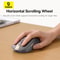 Baseus Rechargeable Bluetooth Wireless Mouse With Digital Display And Dual Scroll Wheels Silent Erg 5