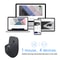 Rapoo MT760L Or MT760M Multi Mode Rechargeable Wireless Mouse Ergonomic 4000 DPI Multi Device Bluet 1