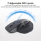 Rapoo MT760L Or MT760M Multi Mode Rechargeable Wireless Mouse Ergonomic 4000 DPI Multi Device Bluet 4
