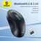 Baseus F02 Ergonomic Wireless Mouse With Bluetooth 52 And 4000 DPI Precision 0