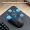 Baseus F02 Ergonomic Wireless Mouse With Bluetooth 52 And 4000 DPI Precision 5