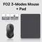 Baseus F02 Ergonomic Wireless Mouse With Bluetooth 52 And 4000 DPI Precision 7
