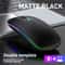Dual Mode Bluetooth Mouse And 24GHz Rechargeable Wireless Mouse With RGB Lights And Silent Click 8