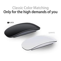 magic 3 slim wireless bluetooth mouse with multi touch gestures, rechargeable, for macbook and windows