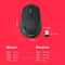 Logitech M720 Triathlon Multi Device Wireless Mouse With Bluetooth And 24GHz Unifying Hyper Fast Sc 4