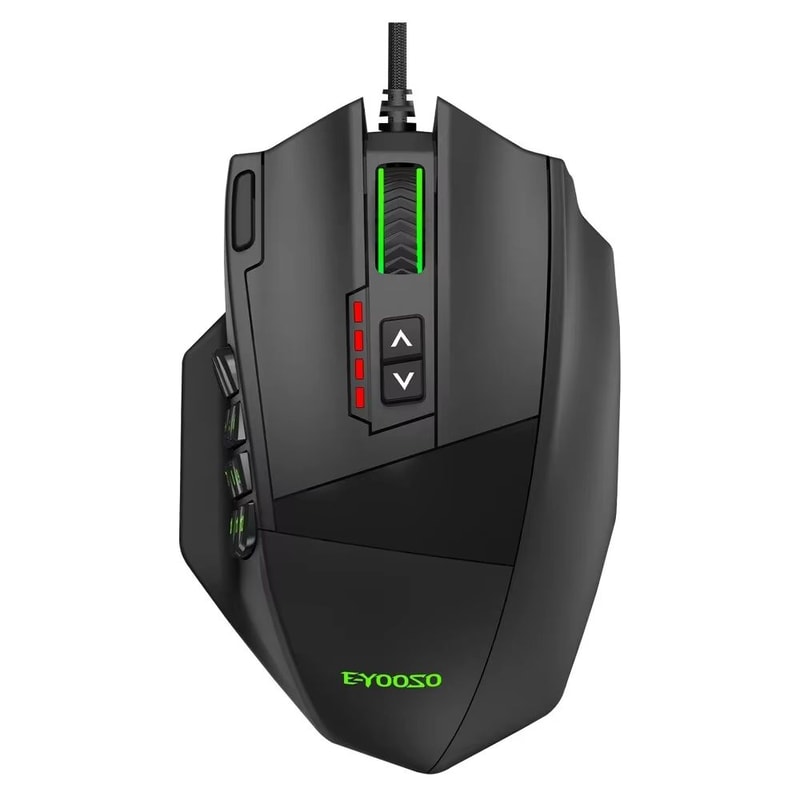 EYOOSO X39 Wired Gaming Mouse With 19 Programmable Buttons RGB Backlight Up To 24000 DPI 6
