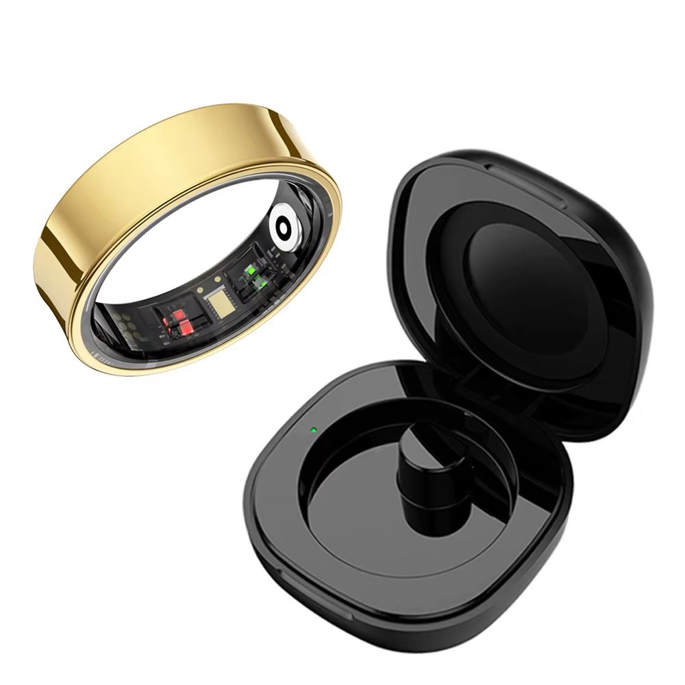 R09 Smart Health Ring With Skin Temperature Tracking And 5ATM Waterproof Design 9