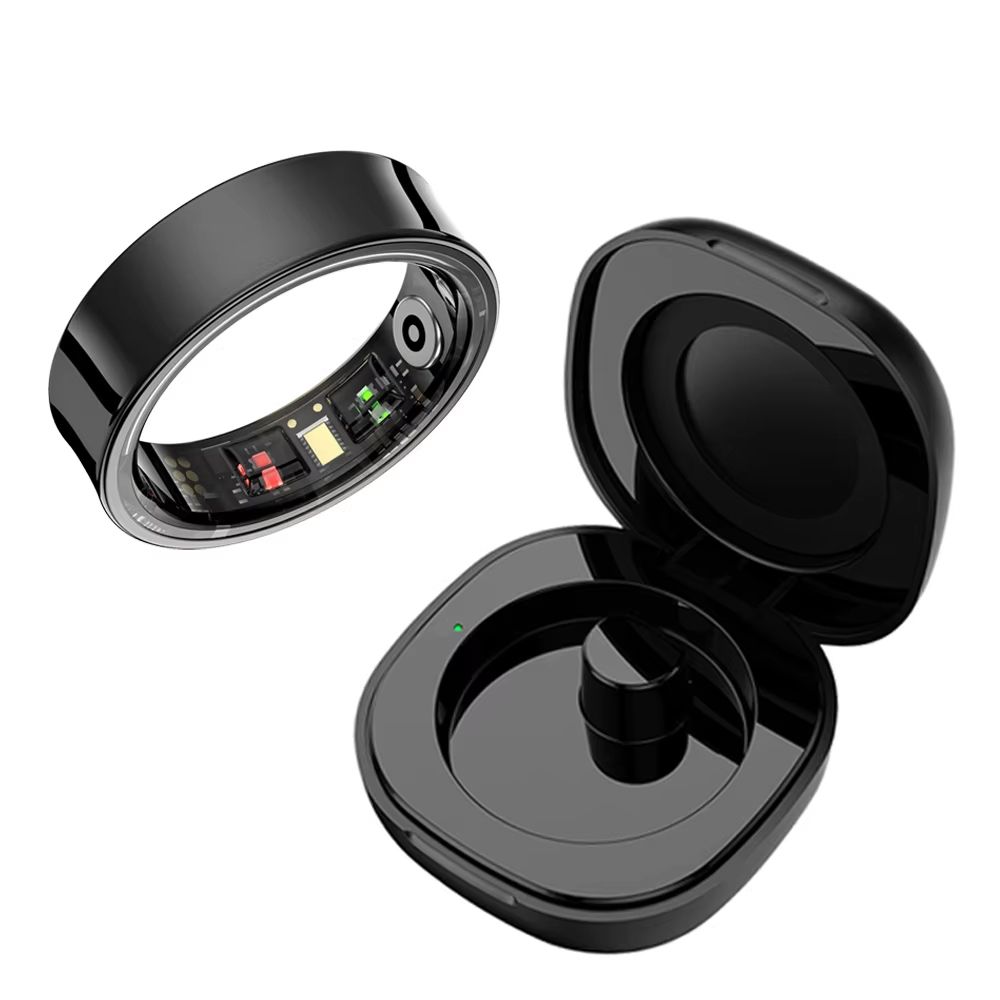 R09 Smart Health Ring With Skin Temperature Tracking And 5ATM Waterproof Design 8